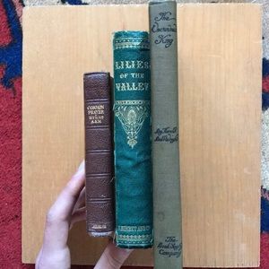 Bundle of antique books